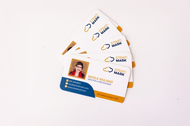 StratiMark Business Cards - Photos by Keshia